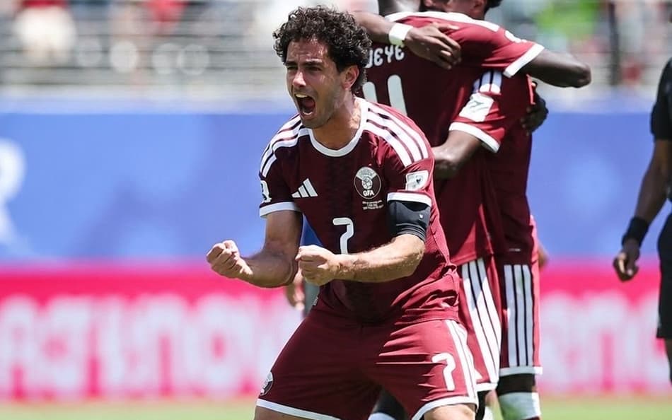 Ahmed Alaaeldin usou chuteira de Alexia Putellas na Copa do Mundo. (Reprodução/internet)