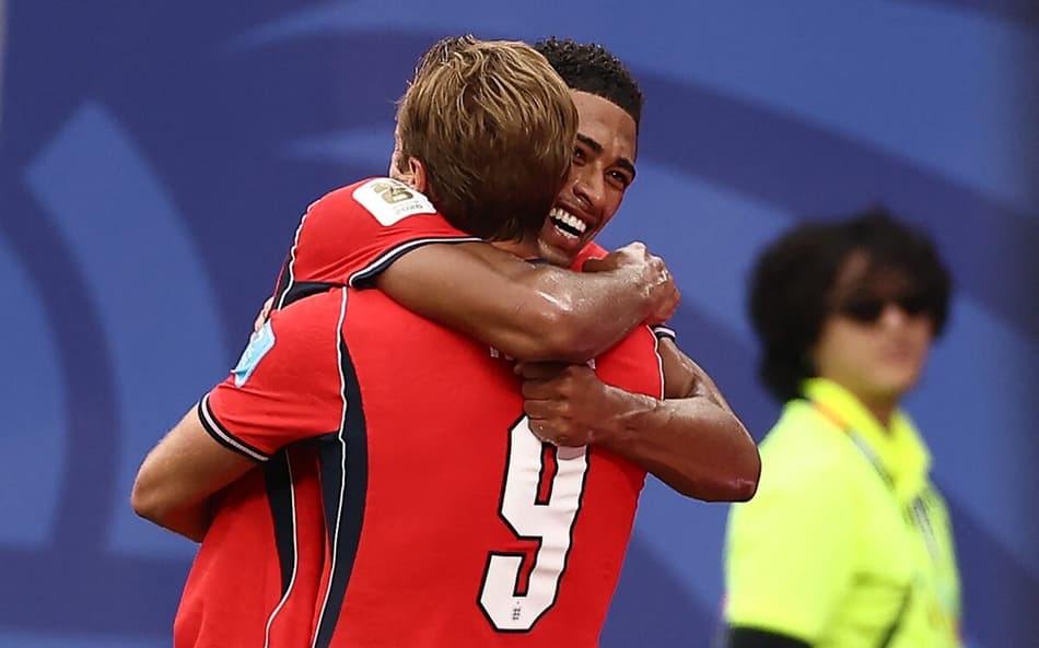 Com gols de Bellingham e Kane, a Inglaterra venceu o Panamá por 2 a 0 pela Copa do Mundo