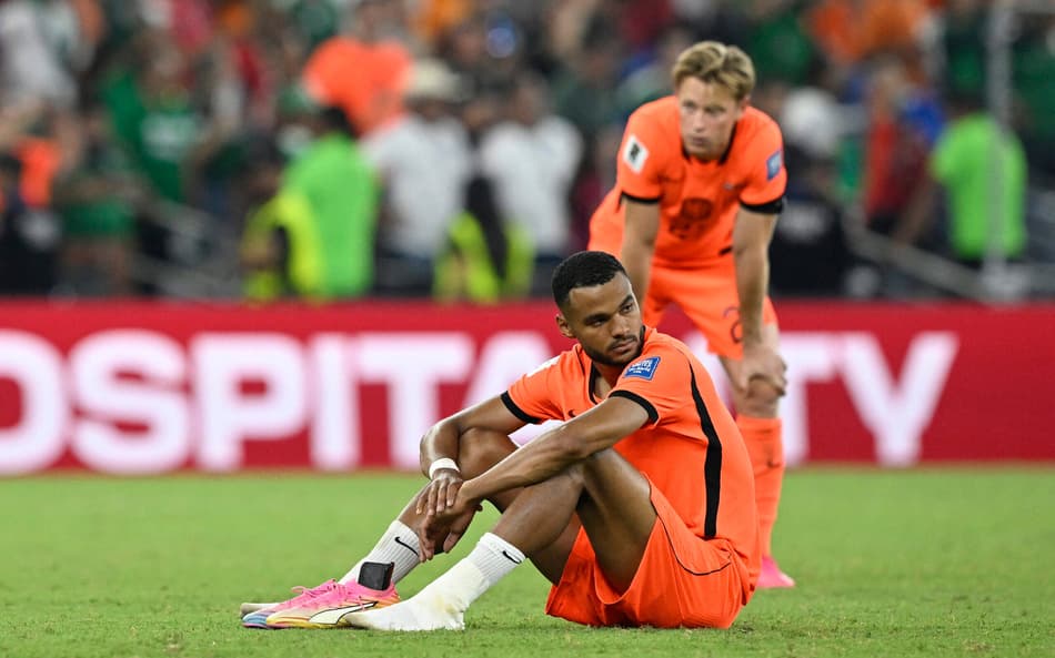 Gakpo e De Jong lamentam queda da Holanda para Marrocos nos pênaltis