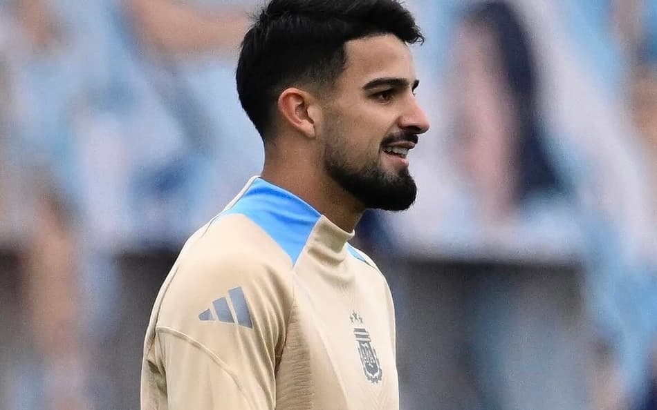 Flaco López, atacante do Palmeiras e da Seleção Argentina