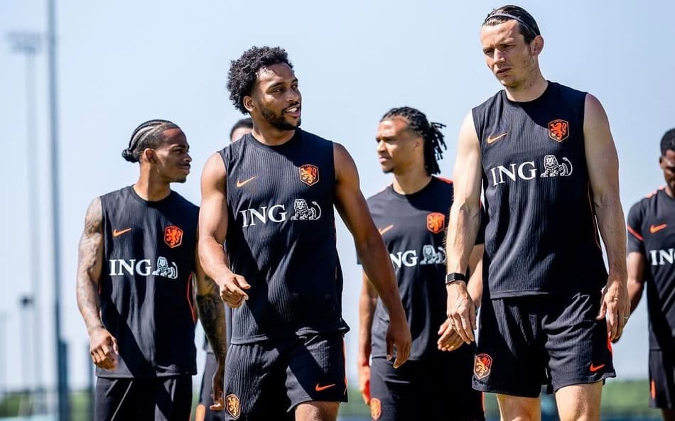 Jogadores Holanda (reprodução Fed. Holanda)