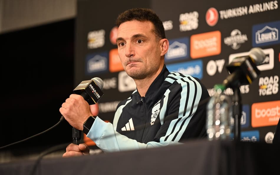 Lionel Scaloni em coletiva após vitória da Argentina sobre a Islândia