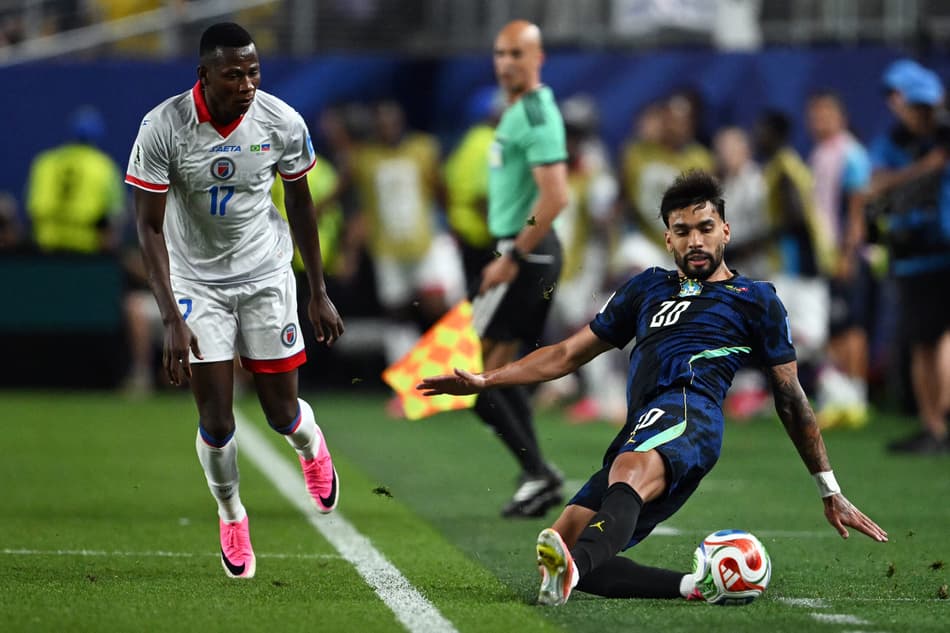 Lucas Paquetá em Brasil x Haiti