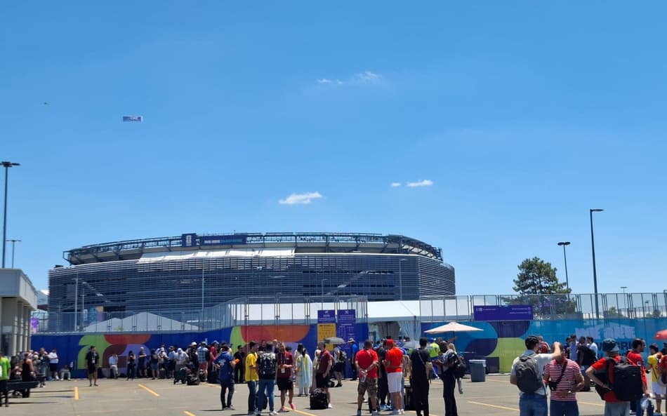 Metlife Stadium, estádio da estreia do Brasil na Copa do Mundo (Foto: Marcio Dolzan/Lance!)