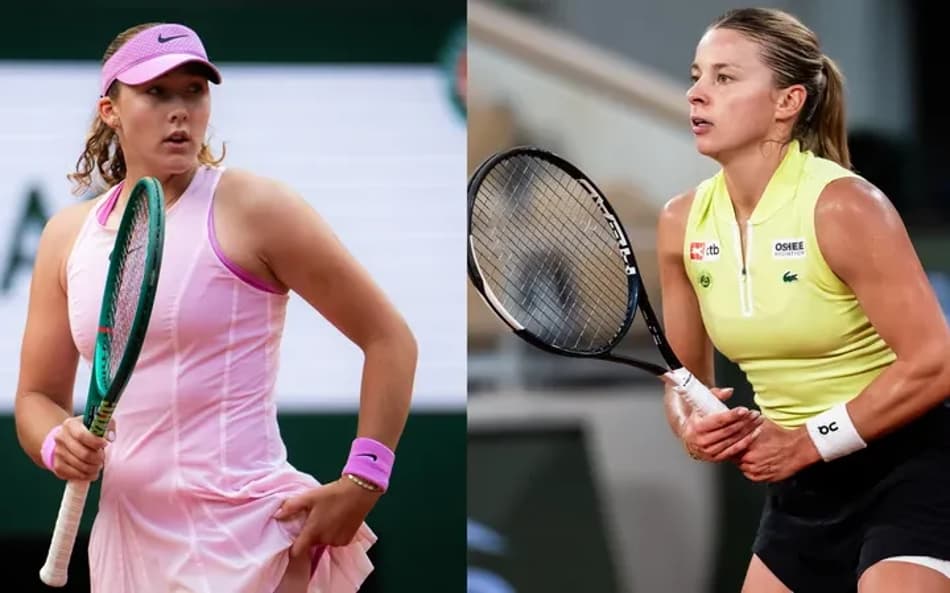 Mirra (e) e Maja decidem o título feminino de Roland Garros neste sábado (Foto: Divulgação)