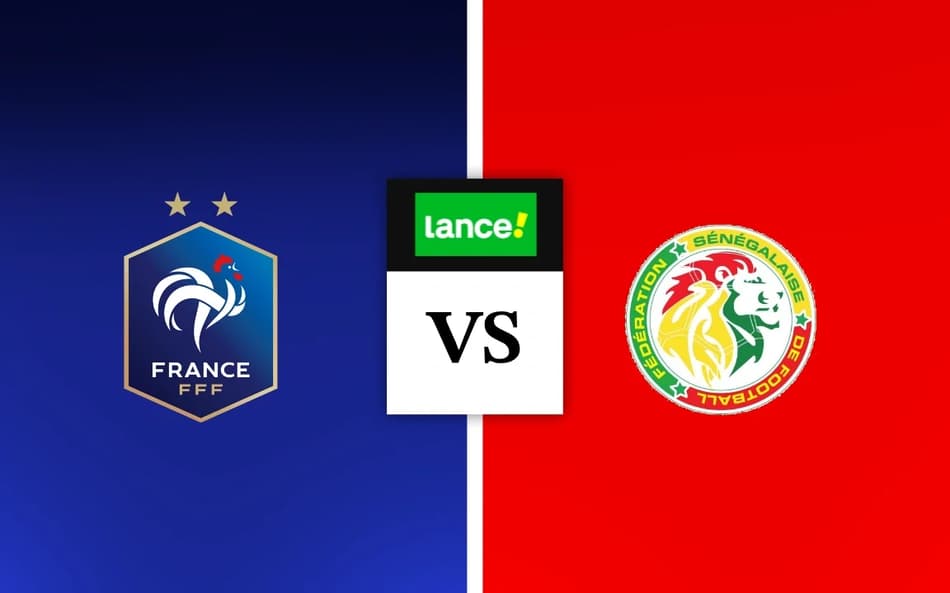 Escudos de França e Senegal para Palpites da Copa do Mundo