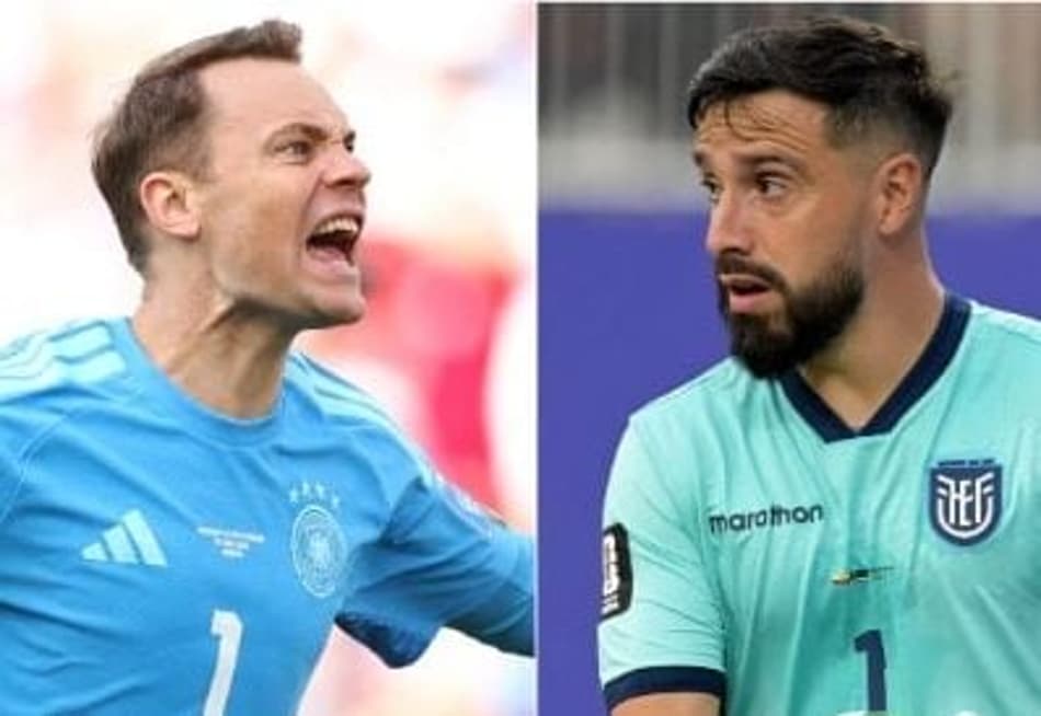 Neuer e Galíndez protagonizam duelo de goleiros em Alemanha e Equador