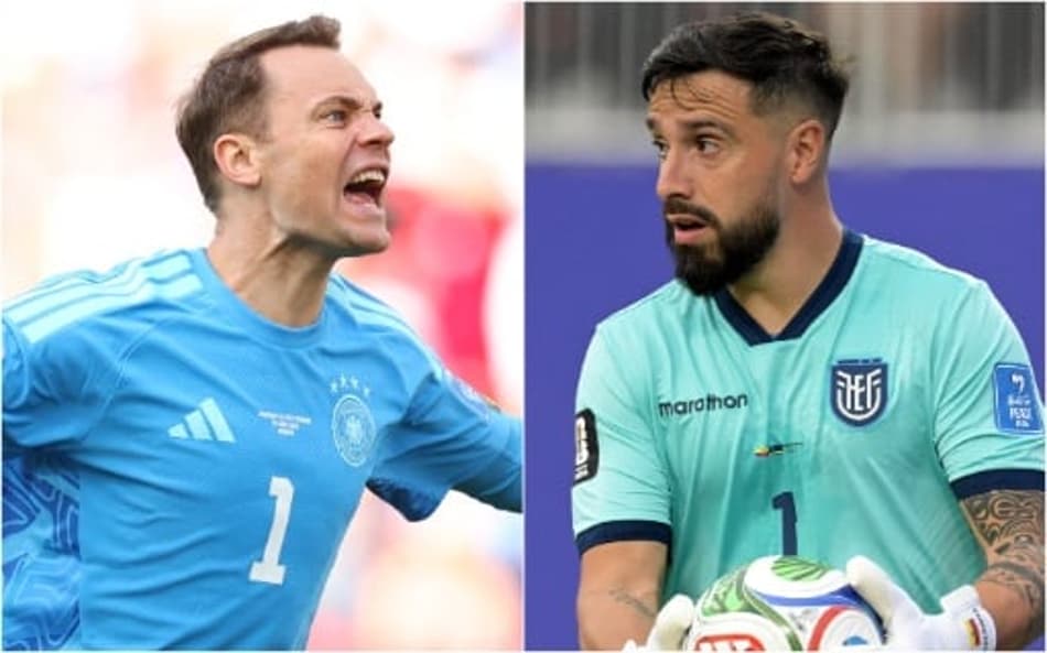 Neuer e Galíndez protagonizam duelo de goleiros em Alemanha e Equador