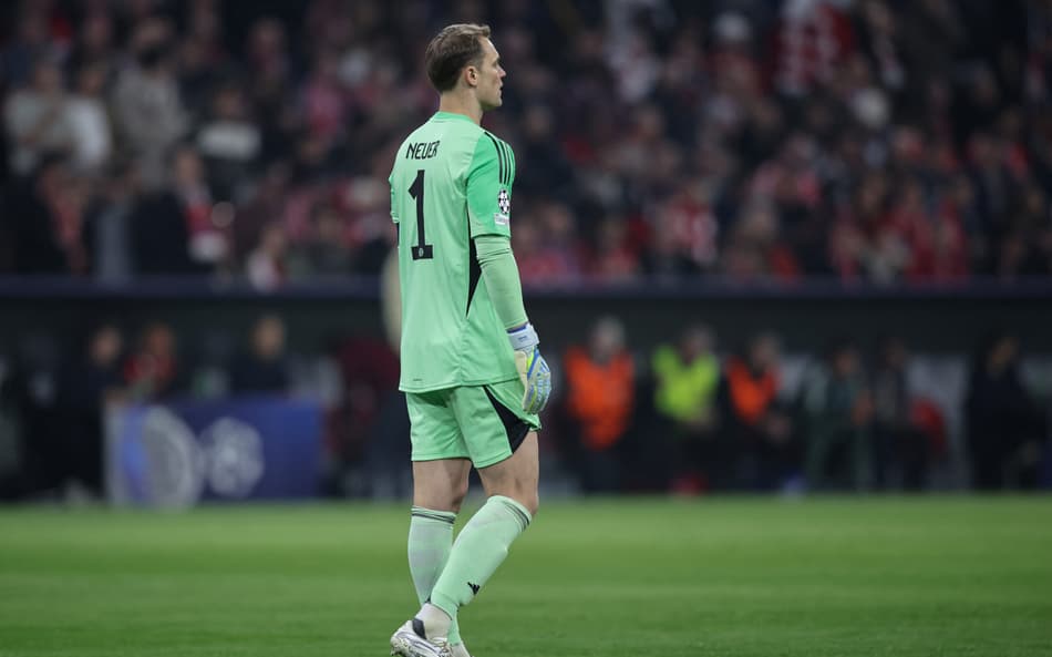 Manuel Neuer em Bayern x Real Madrid (Foto: Alexandra BEIER / AFP)