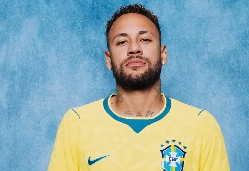 Neymar em Media Day pela Seleção para a Copa (Foto: Divulgação)