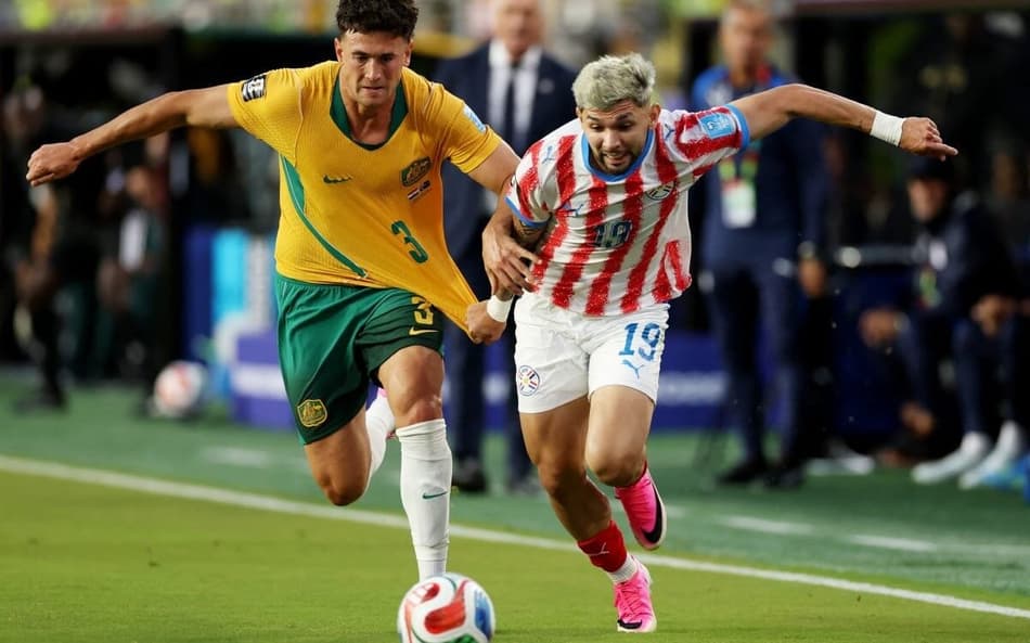 Com o empate contra os australianos, Paraguai fica em terceiro lugar no grupo (Foto: Stu Forster/Getty Images/AFP)
