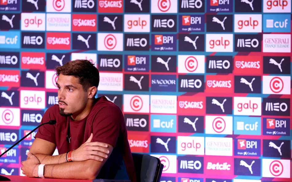 Pedro Neto em coletiva