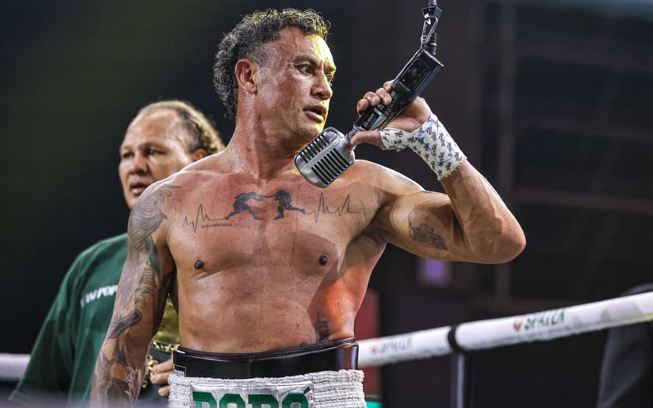 Popó no Spaten Fight Night (Foto: William Lucas e Gaspar Nóbrega / Inovafoto)