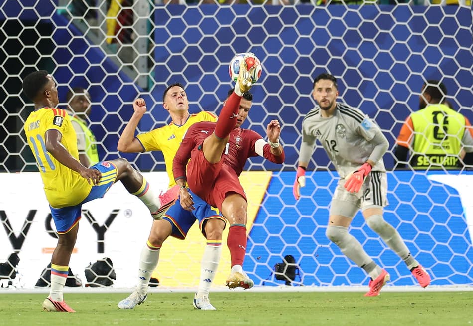 Portugal e Colômbia na Copa do Mundo