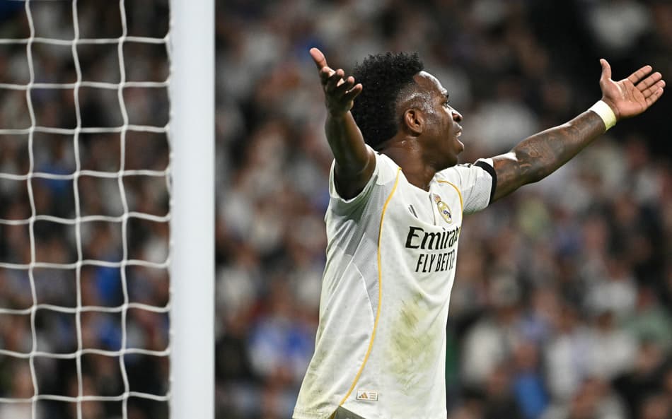 Renovação trava, e Real Madrid corre risco de perder Vini Jr de graça