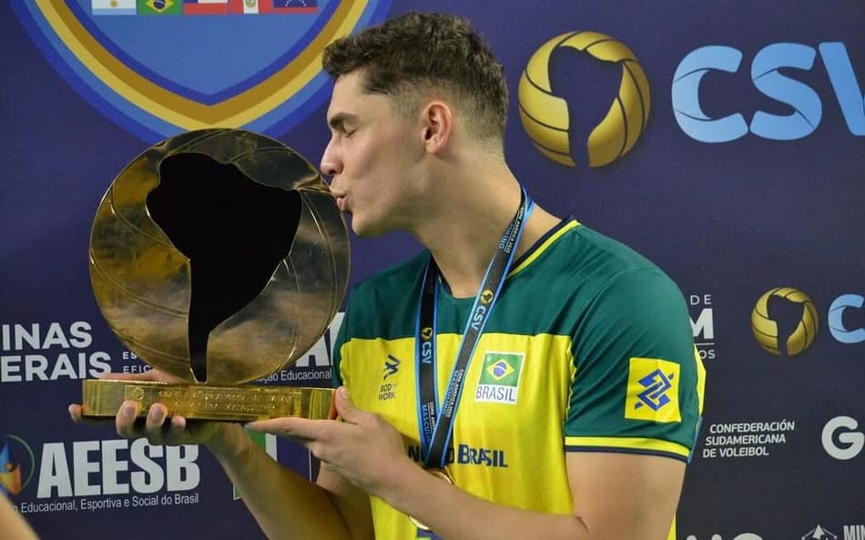 Leo Lukas, novo namorado de Julia Kudiess, foi campeão da Copa América em 2025 (Foto: Reprodução/ Instagram)