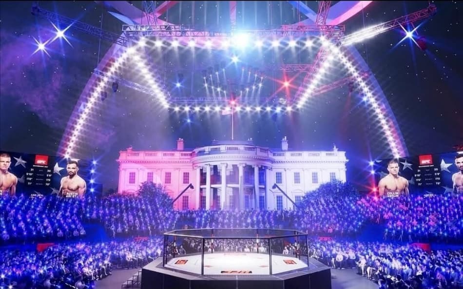 Casa Branca UFC (Foto: Reprodução / Instagram)