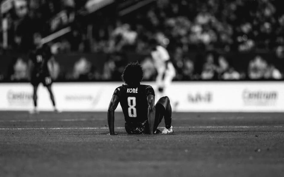 O canadense Ismael Koné fez post no Instagram se pronunciando sobre lesão sentida na estreia da Copa do Mundo, (Foto: Divulgação/ Instagram)