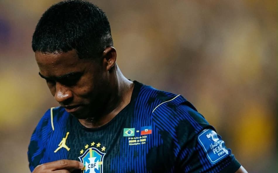 Endrick entrou no segundo tempo da vitória do Brasil diante do Haiti na Copa do Mundo. (Foto: Divulgação/ Instagram)