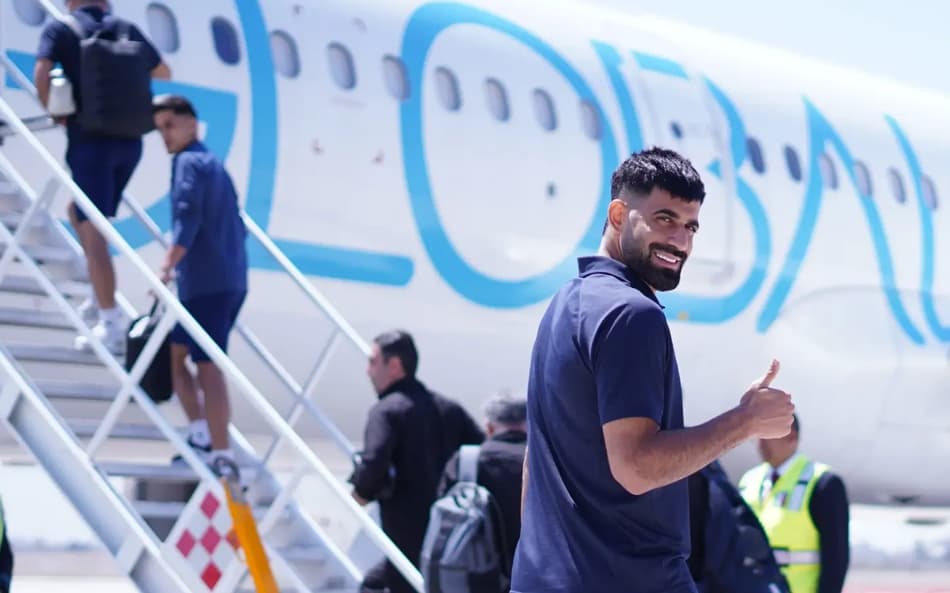 Hossein durante viagem do Irã pelos Estados Unidos. (Foto: Divulgação/Instagram)