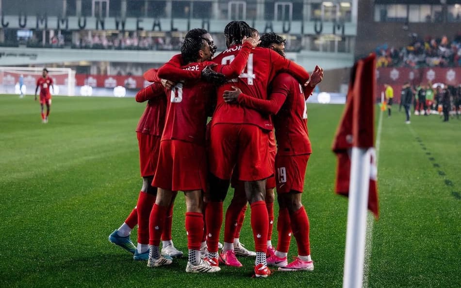 Seleção Canadá (reprodução Instagram seleção)
