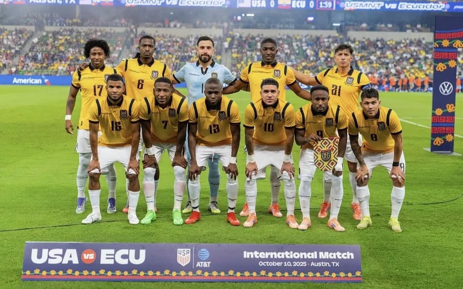 Com atletas do Brasileirão, Equador anuncia convocados para a Copa do Mundo