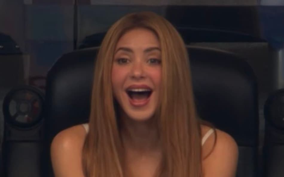 Shakira em Argentina x Áustria