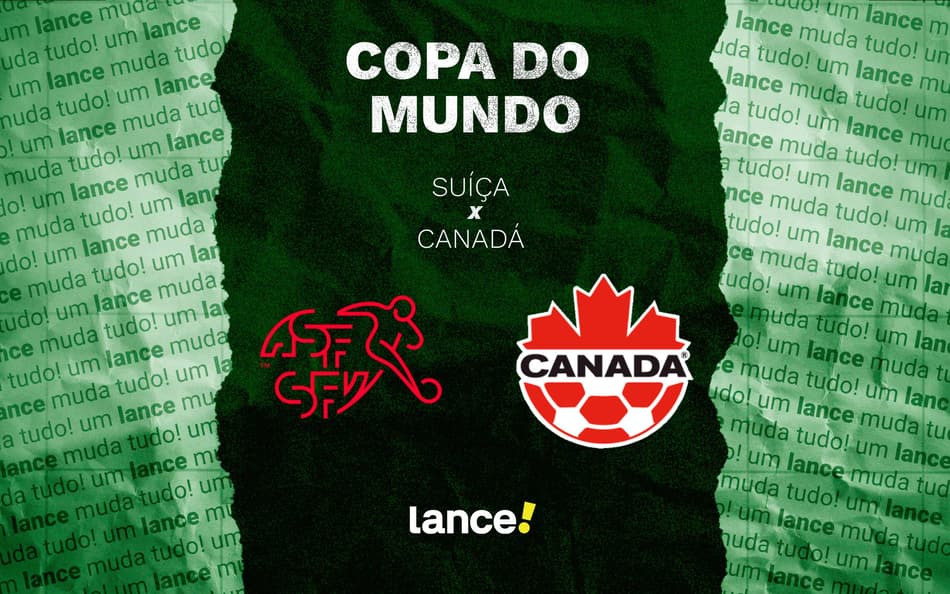 Suíça x Canadá: onde assistir, horário e prováveis escalações do jogo