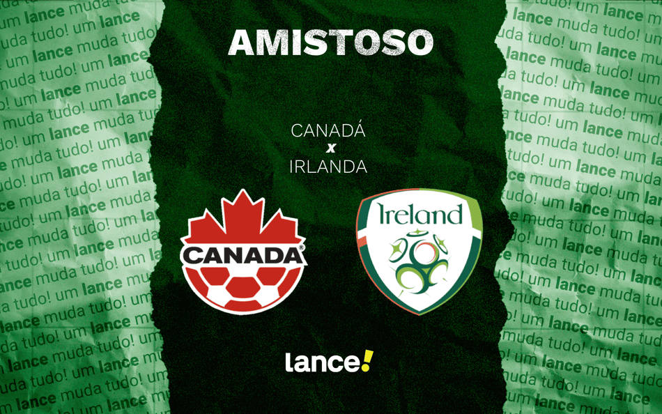 Canadá x Irlanda: onde assistir, horário e escalações do amistoso pré-Copa