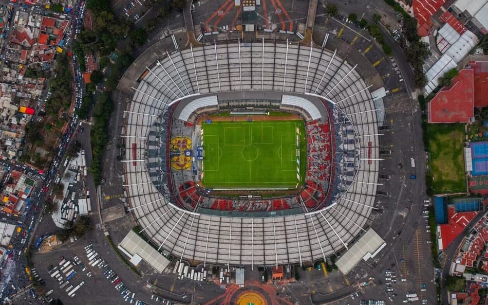 Estadio Azteca Mexico City, no México
