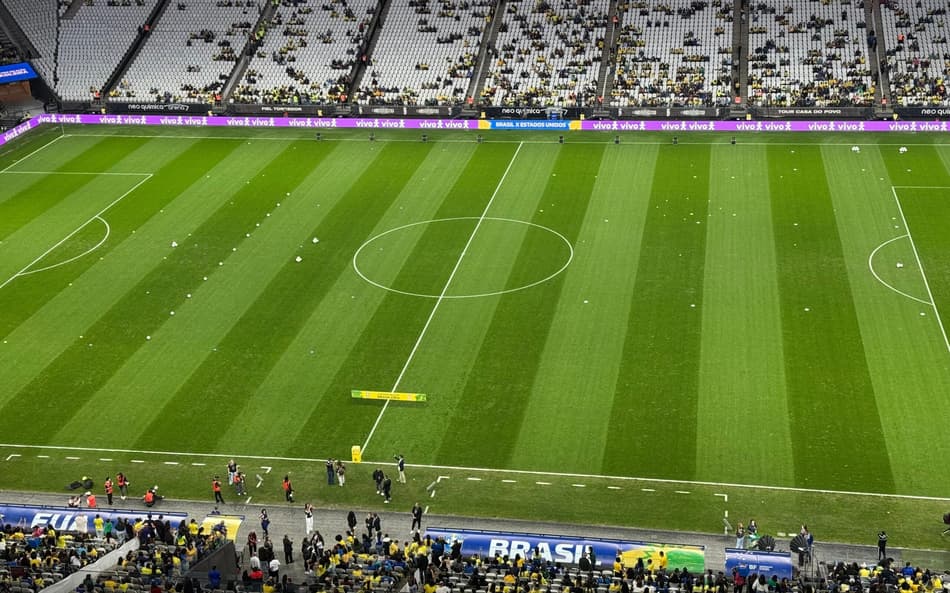 Neo Química Arena recebe amistoso feminino entre Brasil e Estados Unidos. (Giselly Corrêa/Lance!)