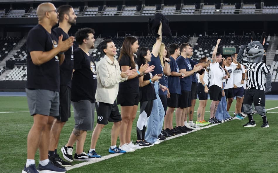 Botafogo promove Game Show ao vivo na tv do clube (Foto: Divulgação)