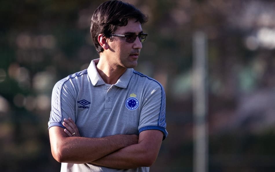 Ricardo Resende no Cruzeiro (Foto: Gustavo Aleixo/Cruzeiro)