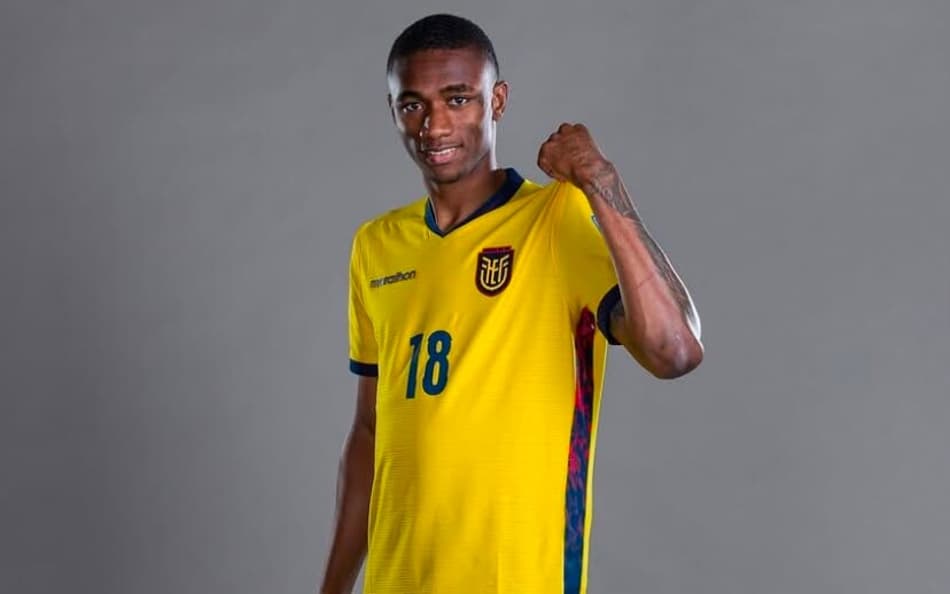 Denil Castillo em media day do Equador para a Copa do Mundo de 2026 (Foto: Reprodução/Instagram)