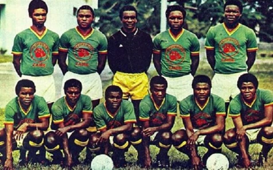 Em 1974, RD Congo jogou a Copa do Zaire (Foto: Reprodução / Fifa)