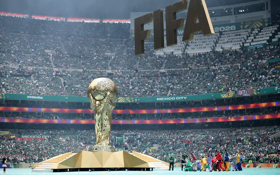 A abertura da Copa do Mundo de 2026 lotou o Estádio Azteca (Foto: Reprodução / X / Fifa)