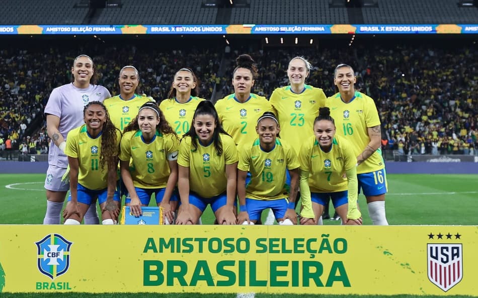 O Brasil venceu os Estados Unidos por 2 a 1 no último sábado (6), na Neo Química Arena. (Foto: Lívia Villas Boas/CBF)