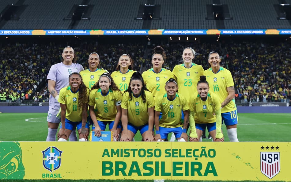 O Brasil venceu os Estados Unidos por 2 a 1 no último sábado (6), na Neo Química Arena. (Foto: Lívia Villas Boas/CBF)