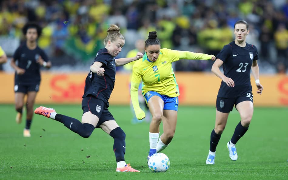 Brasil e Estados Unidos se enfrentam nesta Data Fifa. (Foto: Lívia Villas Boas/CBF)