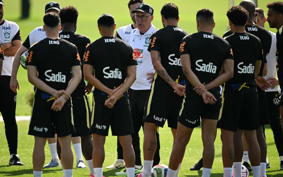 Treino Seleção Brasileira