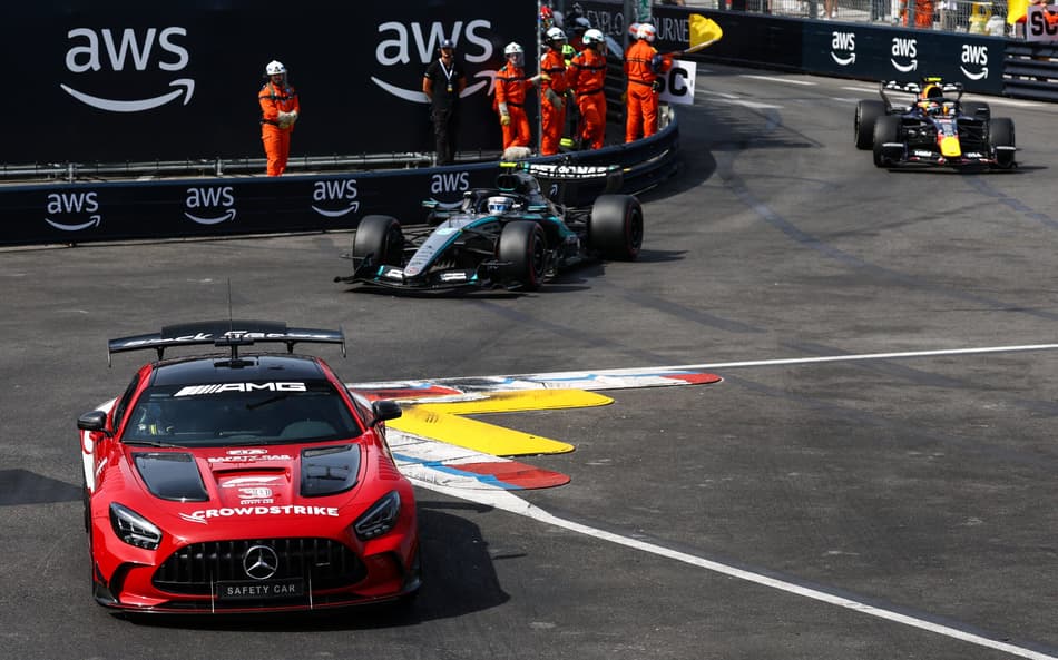 Kimi Antonelli no GP de Mônaco pela F1 2026 (Foto: Yves Herman / POOL / AFP)