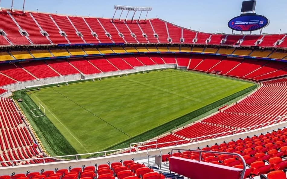 O Arrowhead Stadium é o estádio de Kansas City para a Copa do Mundo (Foto: @gehafield/Instagram)