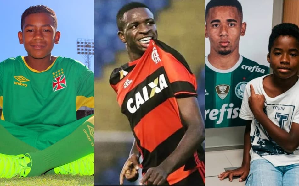 Antes e depois dos 26 jogadores convocados da Seleção Brasileira. (Foto: Divulgação)