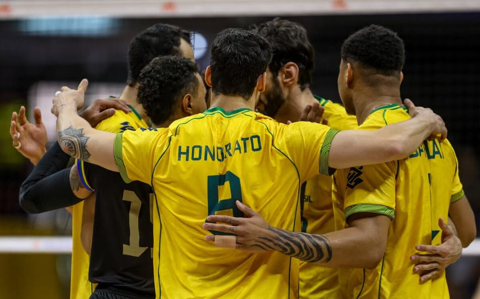 Brasil venceu a Argentina de virada no encerramento da primeira semana da VNL