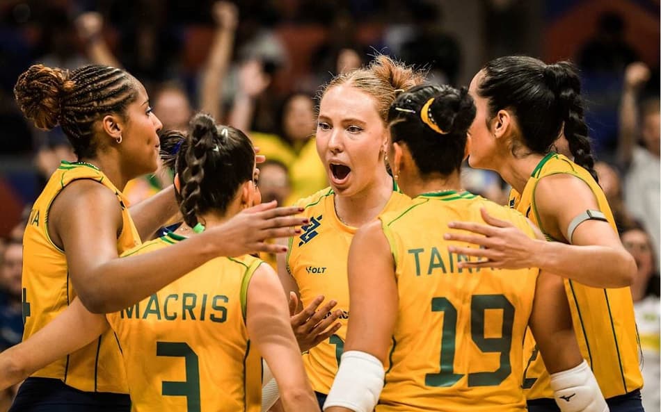 VNL feminina retorna com Brasil no topo; veja programação e adversários