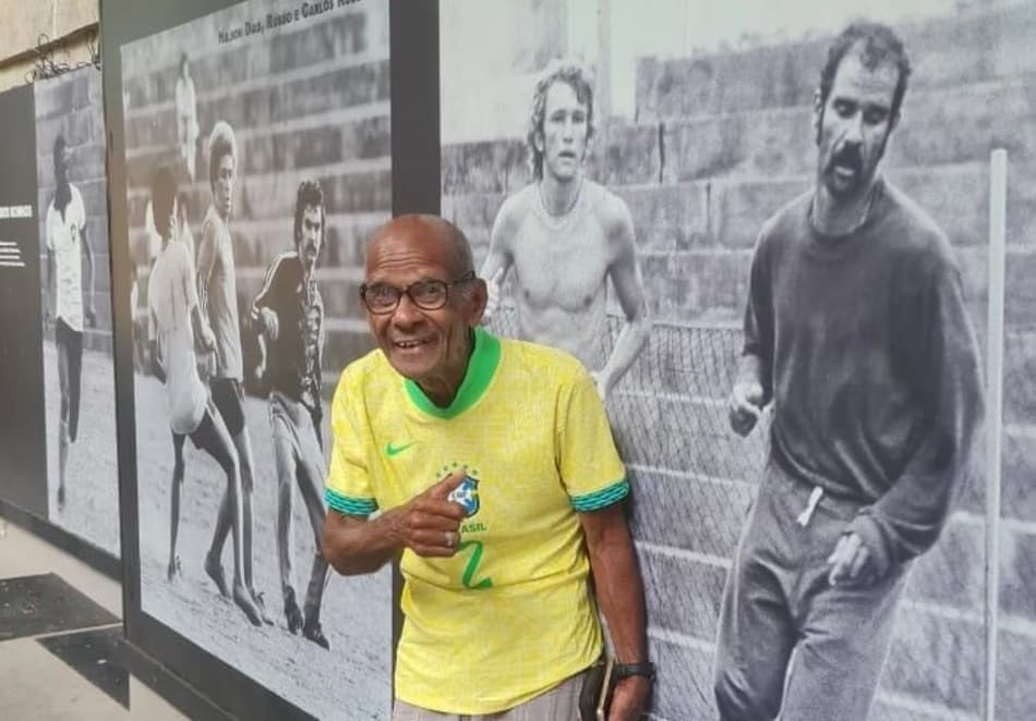 Tricampeão em 1970, o ex-zagueiro Brito (Reprodução)