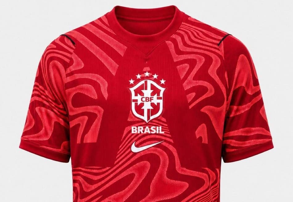 Camisa de goleiro da Seleção Brasileira (Foto: Divulgação)