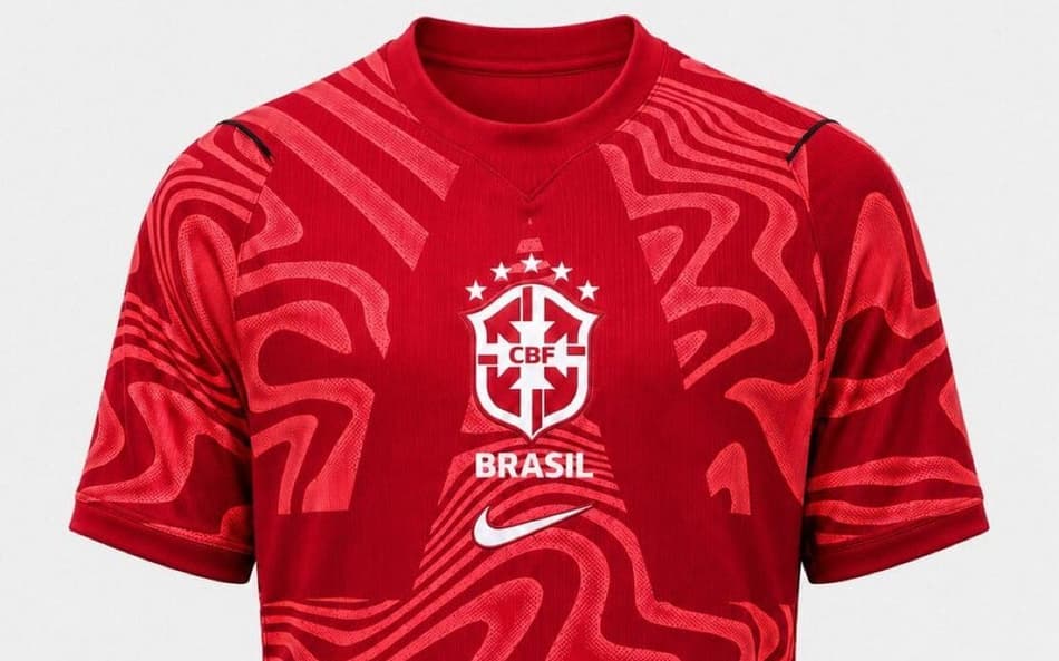 Camisa de goleiro da Seleção Brasileira (Foto: Divulgação)