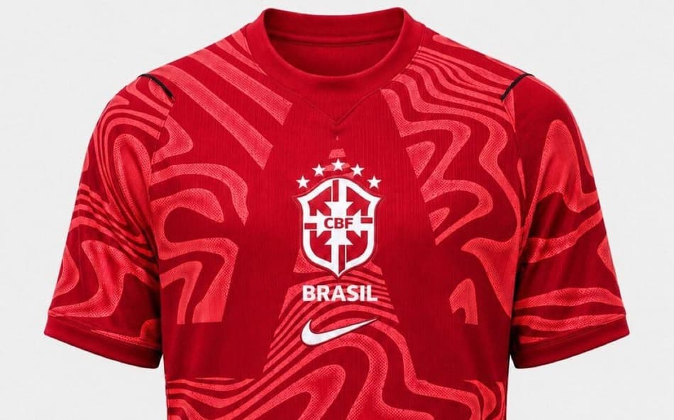 Camisa de goleiro da Seleção Brasileira (Foto: Divulgação)