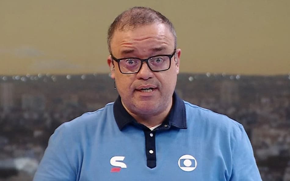 Everaldo Marques narra Brasil x Marrocos (Foto: Reprodução Globo)